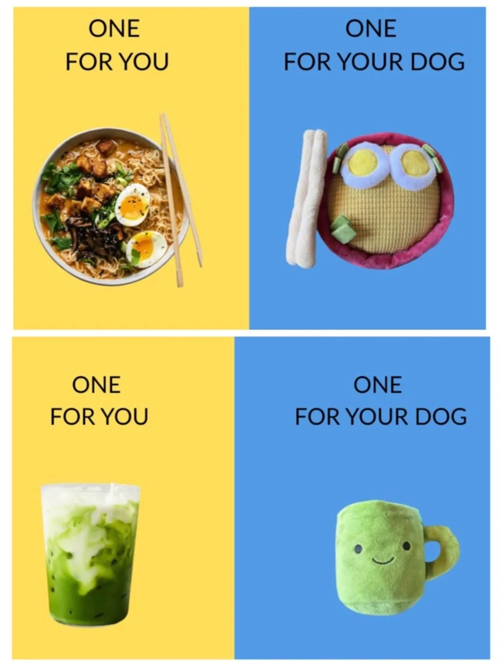 Woof Pack Trip to Japan box L dog toys NEW Miso ramen & matcha sip mug NEW W/tag